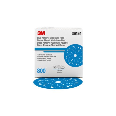 36184 HOOKIT BLUE ABRASIVE DISC G800 6?