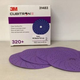 Disco Hookit™ Clean Sanding Cubitron II 6? P320 (Subempaque c/50)