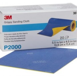 GRIPPY SANDING CLOTH 5.5INX4.5IN – P2000